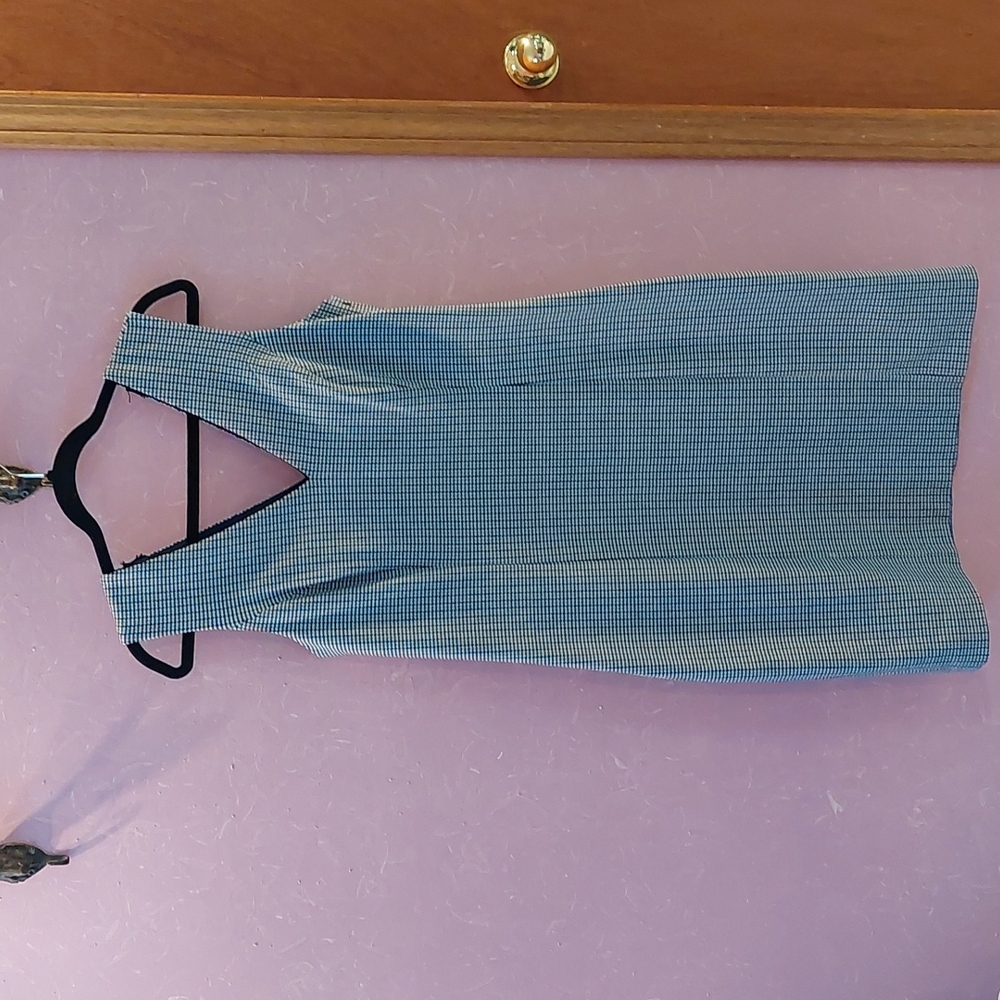 Banana Republican Checked Dress